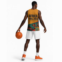 Patrice Lumumba Basketball Jersey with Profile Portrait and Bold Africa Will Rise Statement - Wonder Print Shop