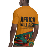 Patrice Lumumba Rugby Jersey with Profile Portrait and Bold Africa Will Rise Statement - Wonder Print Shop