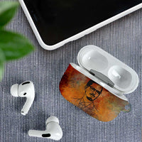 Patrice Lumumba AirPods Case with Line Art Portrait and Truth Cannot Be Killed Inspirational Quote - Wonder Print Shop
