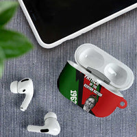 Jomo Kenyatta AirPods Case Patriotic Colors Design and Father of the Kenyan Nation Tribute - Wonder Print Shop