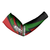 Jomo Kenyatta Arm Sleeves Patriotic Colors Design and Father of the Kenyan Nation Tribute - Wonder Print Shop