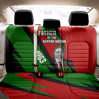 Jomo Kenyatta Back Car Seat Cover Patriotic Colors Design and Father of the Kenyan Nation Tribute - Wonder Print Shop