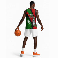 Jomo Kenyatta Basketball Jersey Patriotic Colors Design and Father of the Kenyan Nation Tribute - Wonder Print Shop