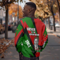 Jomo Kenyatta Sweatshirt Patriotic Colors Design and Father of the Kenyan Nation Tribute - Wonder Print Shop