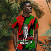 Jomo Kenyatta T shirt Patriotic Colors Design and Father of the Kenyan Nation Tribute - Wonder Print Shop