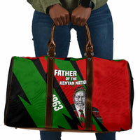Jomo Kenyatta Travel Bag Patriotic Colors Design and Father of the Kenyan Nation Tribute - Wonder Print Shop