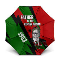 Jomo Kenyatta Umbrella Patriotic Colors Design and Father of the Kenyan Nation Tribute - Wonder Print Shop