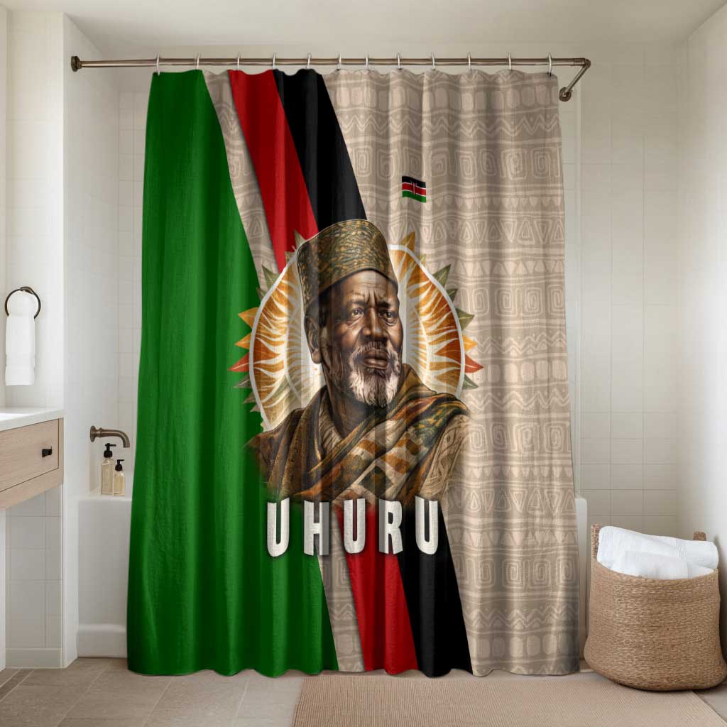Jomo Kenyatta Bathroom Set Uhuru and Kenyan Heritage Quote Tribute - Wonder Print Shop