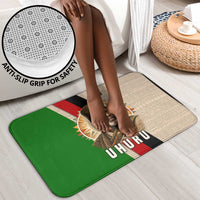 Jomo Kenyatta Bathroom Set Uhuru and Kenyan Heritage Quote Tribute - Wonder Print Shop