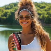 Jomo Kenyatta 4 in 1 Can Cooler Tumbler Uhuru and Kenyan Heritage Quote Tribute - Wonder Print Shop