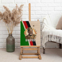 Jomo Kenyatta Canvas Wall Art Uhuru and Kenyan Heritage Quote Tribute - Wonder Print Shop