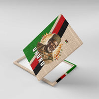 Jomo Kenyatta Canvas Wall Art Uhuru and Kenyan Heritage Quote Tribute - Wonder Print Shop