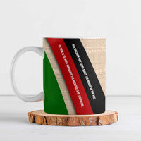 Jomo Kenyatta Ceramic Mug Uhuru and Kenyan Heritage Quote Tribute - Wonder Print Shop