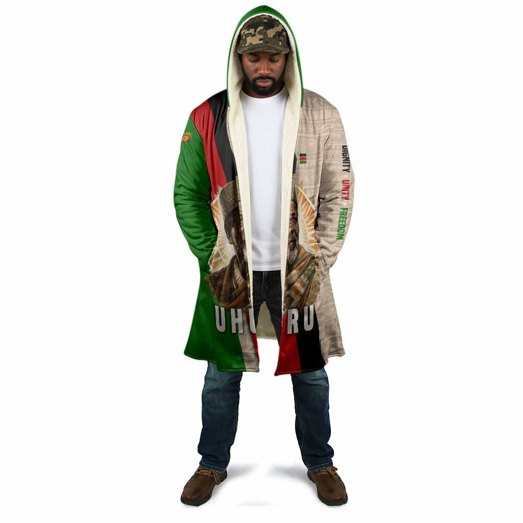 Jomo Kenyatta Cloak Uhuru and Kenyan Heritage Quote Tribute - Wonder Print Shop