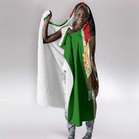 Jomo Kenyatta Hooded Blanket Uhuru and Kenyan Heritage Quote Tribute - Wonder Print Shop