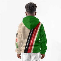 Jomo Kenyatta Kid Hoodie Uhuru and Kenyan Heritage Quote Tribute - Wonder Print Shop