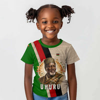 Jomo Kenyatta Kid T shirt Uhuru and Kenyan Heritage Quote Tribute - Wonder Print Shop