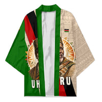 Jomo Kenyatta Kimono Uhuru and Kenyan Heritage Quote Tribute - Wonder Print Shop