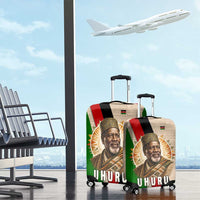 Jomo Kenyatta Luggage Cover Uhuru and Kenyan Heritage Quote Tribute - Wonder Print Shop