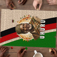 Jomo Kenyatta Puzzle Uhuru and Kenyan Heritage Quote Tribute - Wonder Print Shop
