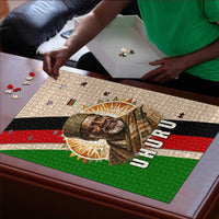 Jomo Kenyatta Puzzle Uhuru and Kenyan Heritage Quote Tribute - Wonder Print Shop