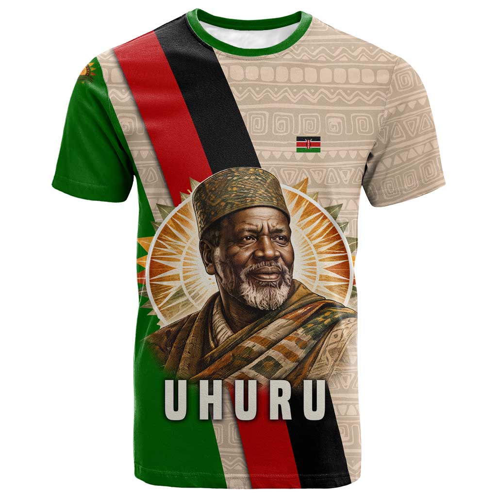 Jomo Kenyatta T shirt Uhuru and Kenyan Heritage Quote Tribute - Wonder Print Shop