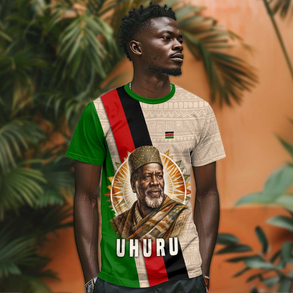 Jomo Kenyatta T shirt Uhuru and Kenyan Heritage Quote Tribute - Wonder Print Shop