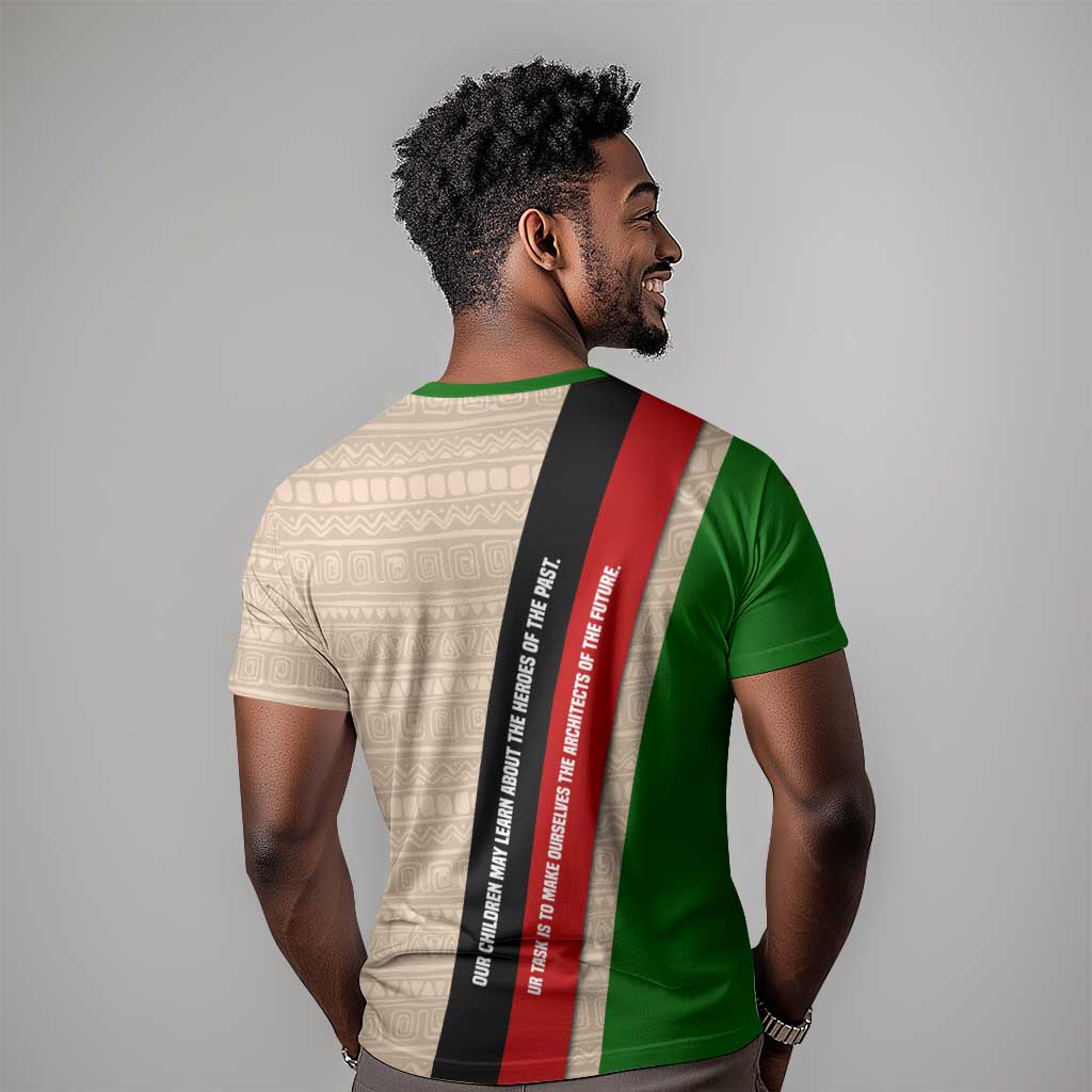 Jomo Kenyatta T shirt Uhuru and Kenyan Heritage Quote Tribute - Wonder Print Shop