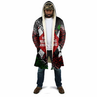 Jomo Kenyatta Cloak with Roots Resistance Renaissance and Kenyan Patchwork Pattern Tribute - Wonder Print Shop