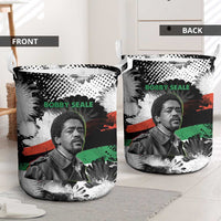 Bobby Seale Laundry Basket Black Panther Artwork Solidarity Quote Revolutionary Civil Rights Tribute - Wonder Print Shop