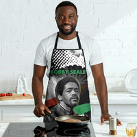 Bobby Seale Apron Black Panther Artwork Solidarity Quote Revolutionary Civil Rights Tribute - Wonder Print Shop