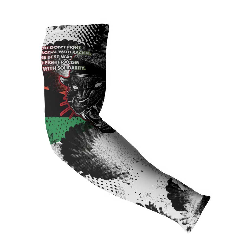 Bobby Seale Arm Sleeves Black Panther Artwork Solidarity Quote Revolutionary Civil Rights Tribute - Wonder Print Shop