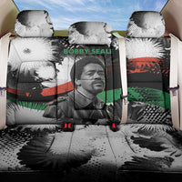 Bobby Seale Back Car Seat Cover Black Panther Artwork Solidarity Quote Revolutionary Civil Rights Tribute - Wonder Print Shop