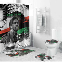 Bobby Seale Bathroom Set Black Panther Artwork Solidarity Quote Revolutionary Civil Rights Tribute - Wonder Print Shop