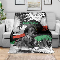 Bobby Seale Blanket Black Panther Artwork Solidarity Quote Revolutionary Civil Rights Tribute - Wonder Print Shop