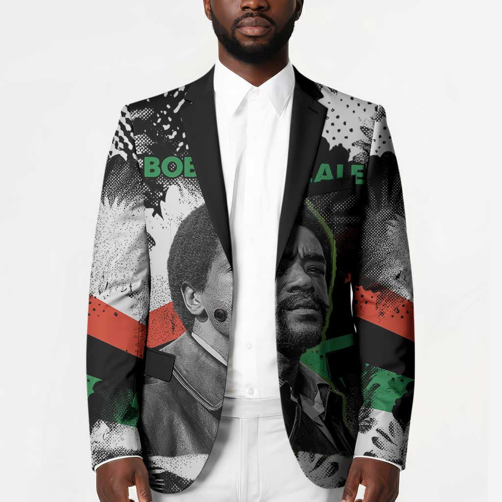 Bobby Seale Blazer Black Panther Artwork Solidarity Quote Revolutionary Civil Rights Tribute - Wonder Print Shop
