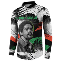 Bobby Seale Button Sweatshirt Black Panther Artwork Solidarity Quote Revolutionary Civil Rights Tribute