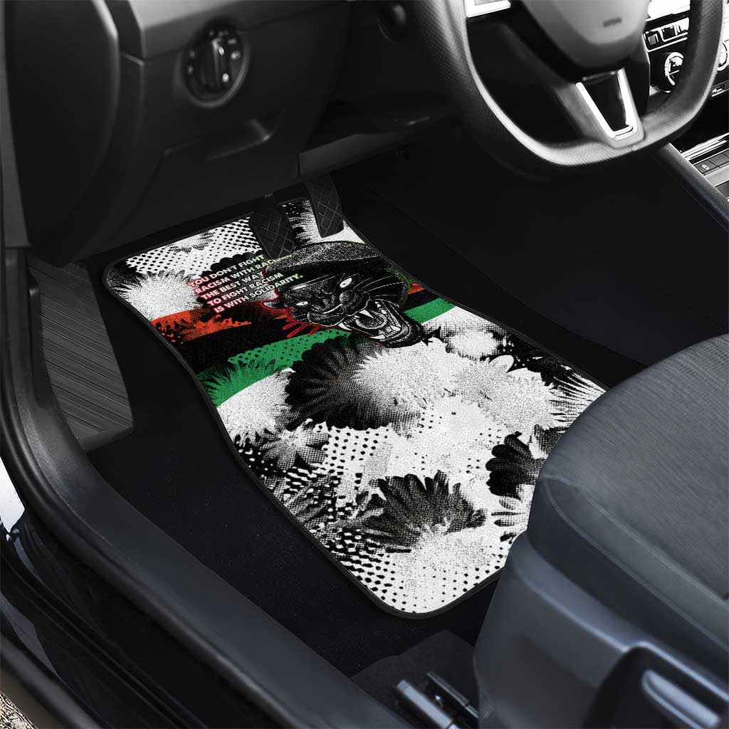 Bobby Seale Car Mats Black Panther Artwork Solidarity Quote Revolutionary Civil Rights Tribute - Wonder Print Shop