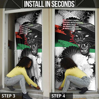 Bobby Seale Door Cover Black Panther Artwork Solidarity Quote Revolutionary Civil Rights Tribute - Wonder Print Shop
