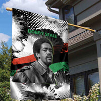 Bobby Seale Garden Flag Black Panther Artwork Solidarity Quote Revolutionary Civil Rights Tribute - Wonder Print Shop
