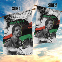 Bobby Seale Garden Flag Black Panther Artwork Solidarity Quote Revolutionary Civil Rights Tribute - Wonder Print Shop