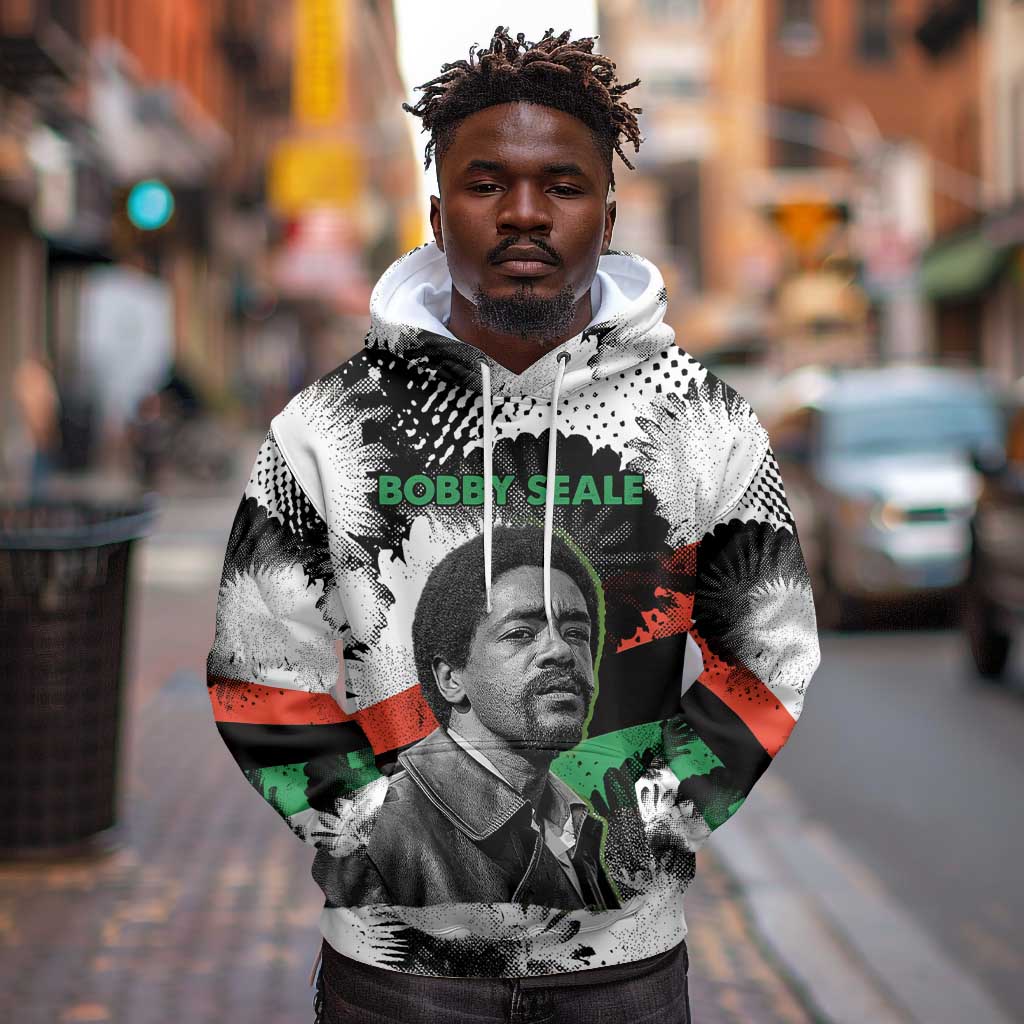Bobby Seale Hoodie Black Panther Artwork Solidarity Quote Revolutionary Civil Rights Tribute - Wonder Print Shop