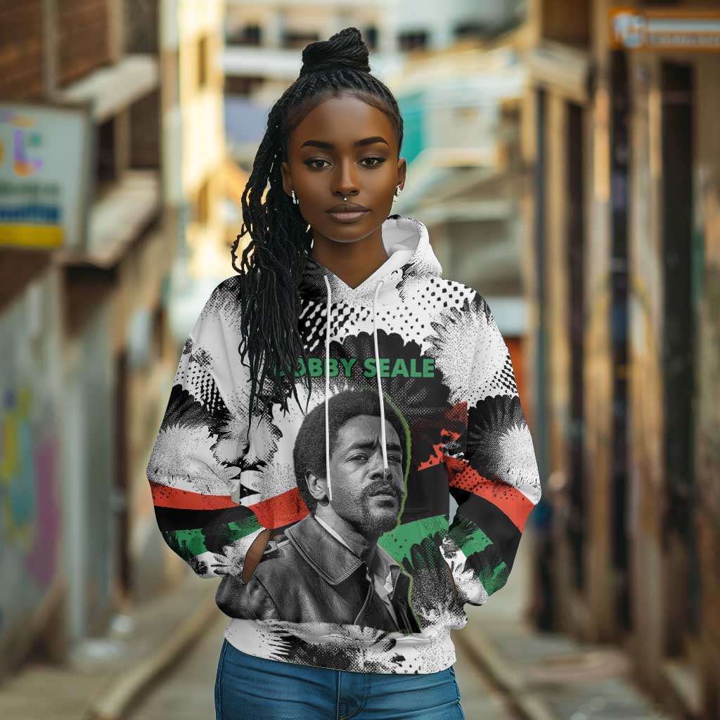 Bobby Seale Hoodie Black Panther Artwork Solidarity Quote Revolutionary Civil Rights Tribute - Wonder Print Shop