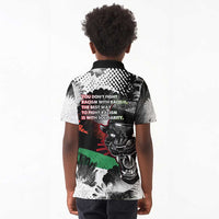 Bobby Seale Kid Polo Shirt Black Panther Artwork Solidarity Quote Revolutionary Civil Rights Tribute - Wonder Print Shop