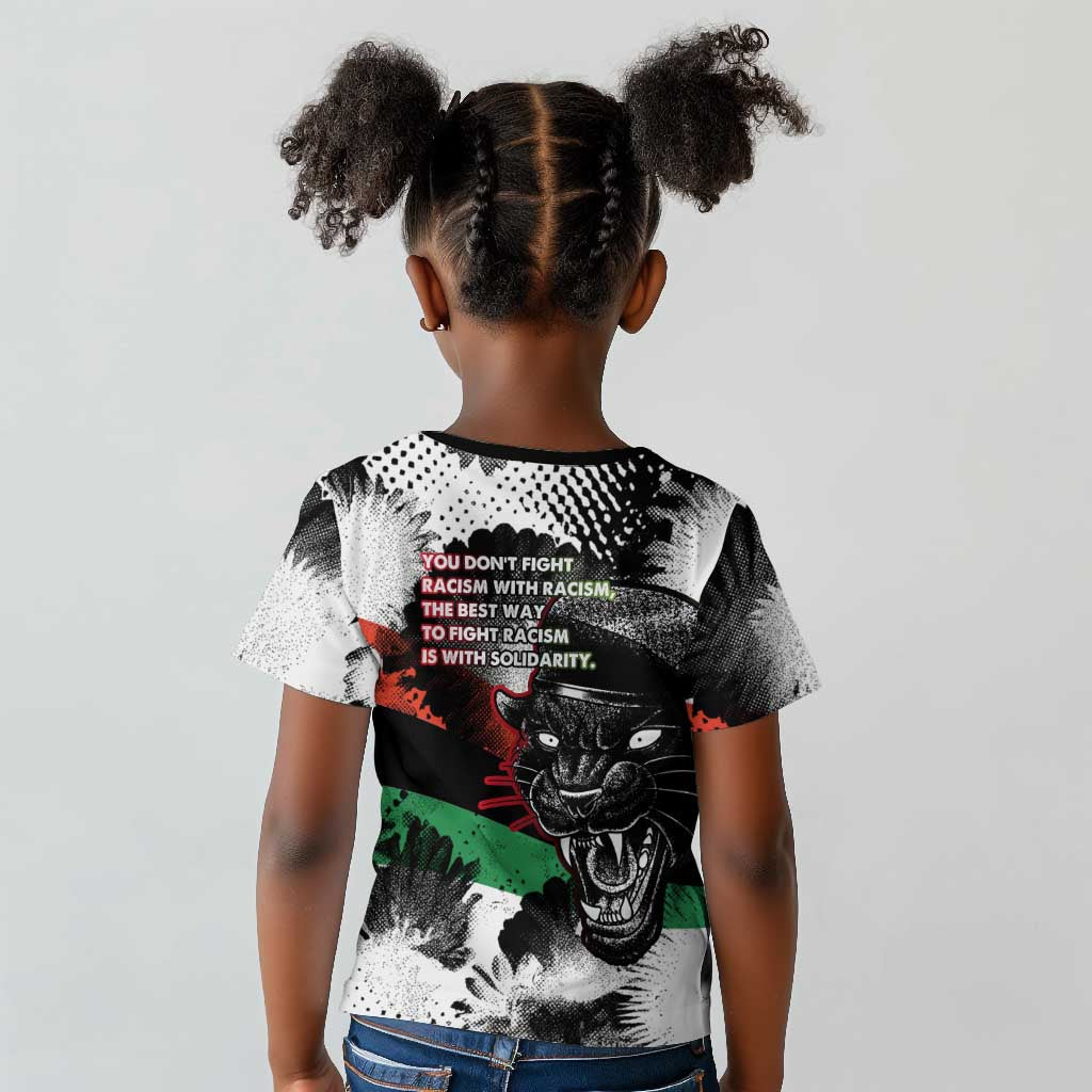 Bobby Seale Kid T shirt Black Panther Artwork Solidarity Quote Revolutionary Civil Rights Tribute - Wonder Print Shop