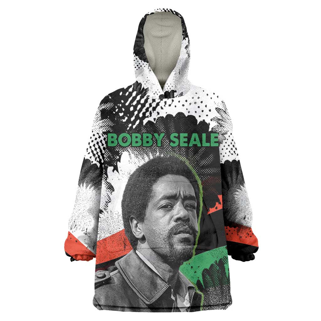 Bobby Seale Kid Wearable Blanket Hoodie Black Panther Artwork Solidarity Quote Revolutionary Civil Rights Tribute - Wonder Print Shop