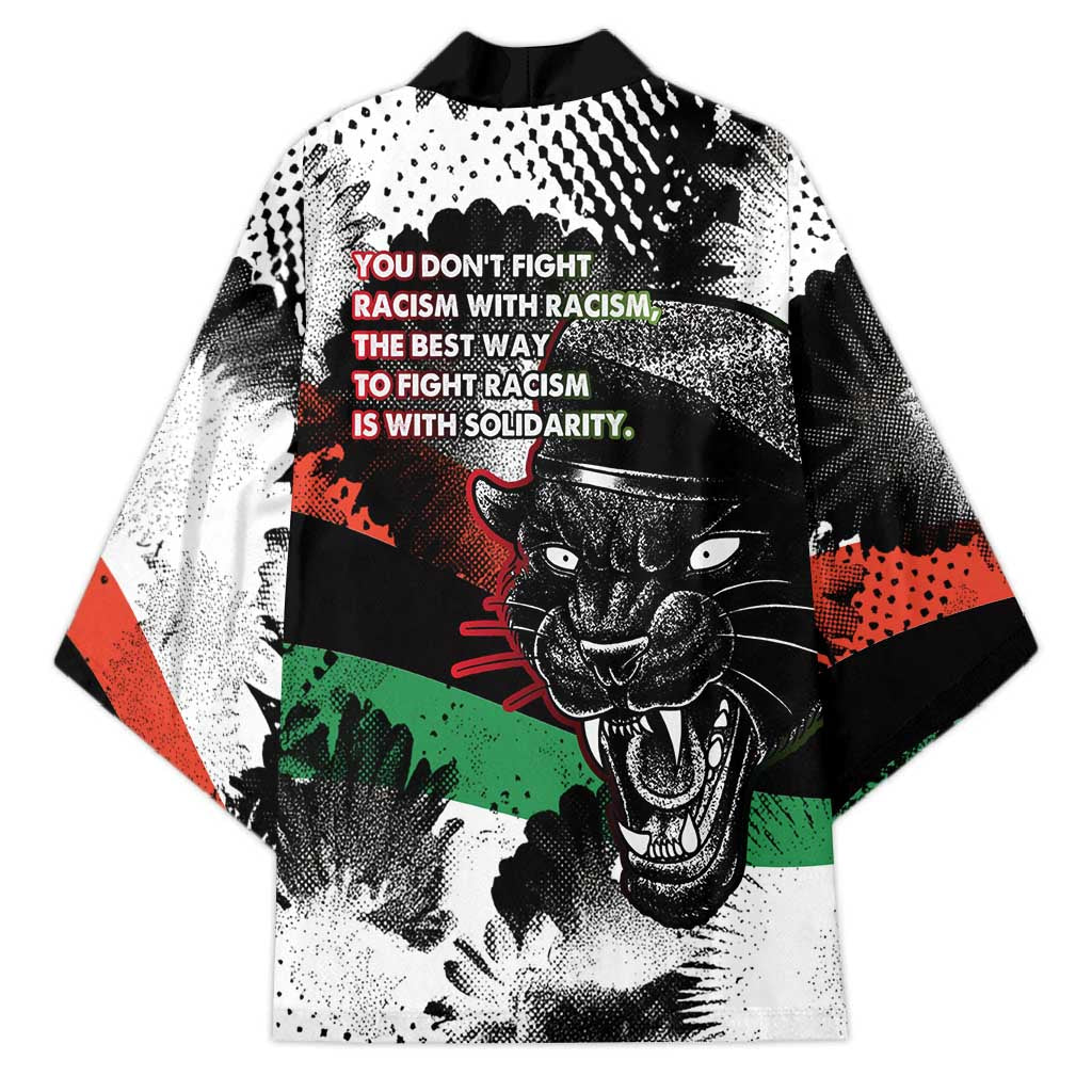 Bobby Seale Kimono Black Panther Artwork Solidarity Quote Revolutionary Civil Rights Tribute - Wonder Print Shop