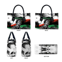 Bobby Seale Leather Bag Black Panther Artwork Solidarity Quote Revolutionary Civil Rights Tribute - Wonder Print Shop
