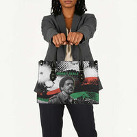 Bobby Seale Leather Bag Black Panther Artwork Solidarity Quote Revolutionary Civil Rights Tribute - Wonder Print Shop