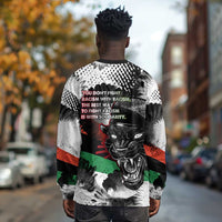 Bobby Seale Long Sleeve Shirt Black Panther Artwork Solidarity Quote Revolutionary Civil Rights Tribute - Wonder Print Shop